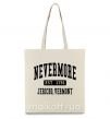 Еко-сумка Nevermore vermont Бежевий фото