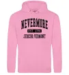 Мужская толстовка (худи) Nevermore vermont Розовый фото