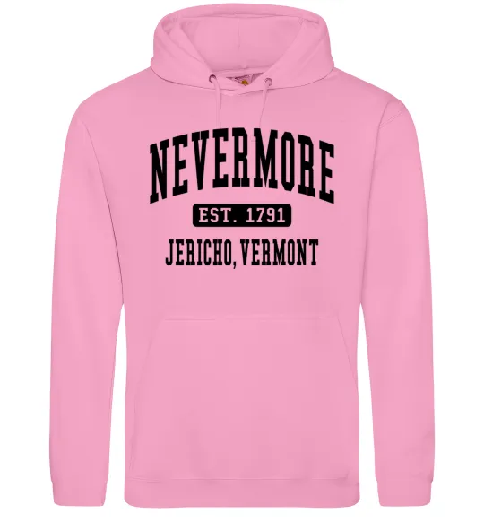 Жіноча толстовка (худі) Nevermore vermont Рожевий фото