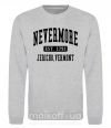 Світшот Nevermore vermont Сірий меланж фото