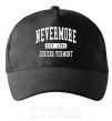 Кепка Nevermore vermont Чорний фото