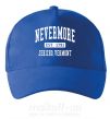 Кепка Nevermore vermont Ярко-синий фото