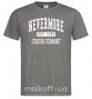 Чоловіча футболка Nevermore vermont Графіт фото