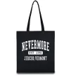Эко-сумка Nevermore vermont Черный фото