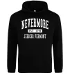 Мужская толстовка (худи) Nevermore vermont Черный фото