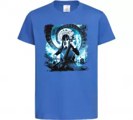 Дитяча футболка Wednesday cello Яскраво-синій фото