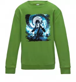 Дитячий світшот Wednesday The Addams family Сірий меланж фото