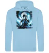 Чоловіча толстовка (худі) Wednesday cello Блакитний фото