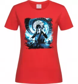 Женская футболка Wednesday cello Красный фото