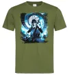 Чоловіча футболка Wednesday cello Оливковий фото