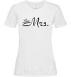 Женская футболка MRS. розмір М Белый фото