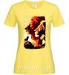Жіноча футболка Король лев Лимонний фото