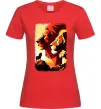 Женская футболка Король лев Красный Женская футболка Король лев Красный фото