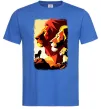Мужская футболка Король лев Ярко-синий фото