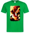 Мужская футболка Король лев Зеленый фото
