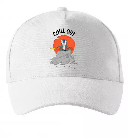 Кепка Король Лев Рафики Chill Out Белый фото