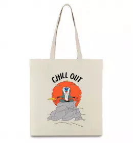 Еко-сумка Тімон Be mine Pumbaa Бежевий фото