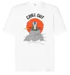 Футболка Оверсайз Король Лев Рафики Chill Out Белый фото