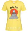 Жіноча футболка Король Лев Рафики Chill Out Лимонний фото