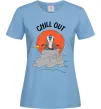 Жіноча футболка Король Лев Рафики Chill Out Блакитний Жіноча футболка Король Лев Рафики Chill Out Блакитний фото