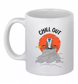 Чашка керамическая Король Лев персонажі Белый фото