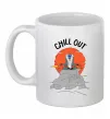 Чашка керамическая Король Лев Рафики Chill Out Белый фото