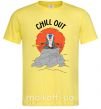 Мужская футболка Король Лев Рафики Chill Out Лимонный фото