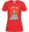 Жіноча футболка Король Лев Рафики Chill Out Червоний Жіноча футболка Король Лев Рафики Chill Out Червоний фото