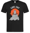 Чоловіча футболка Король Лев Рафики Chill Out Чорний Чоловіча футболка Король Лев Рафики Chill Out Чорний фото