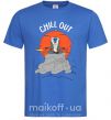 Мужская футболка Король Лев Рафики Chill Out Ярко-синий фото