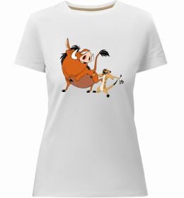 Женская премиум футболка Тімон і Пумба