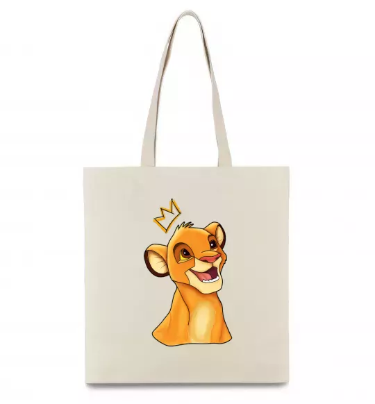 Еко-сумка Сімба Бежевий фото