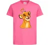 Дитяча футболка Сімба Яскраво-рожевий Дитяча футболка Сімба Яскраво-рожевий фото