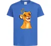 Дитяча футболка Сімба Яскраво-синій Дитяча футболка Сімба Яскраво-синій фото