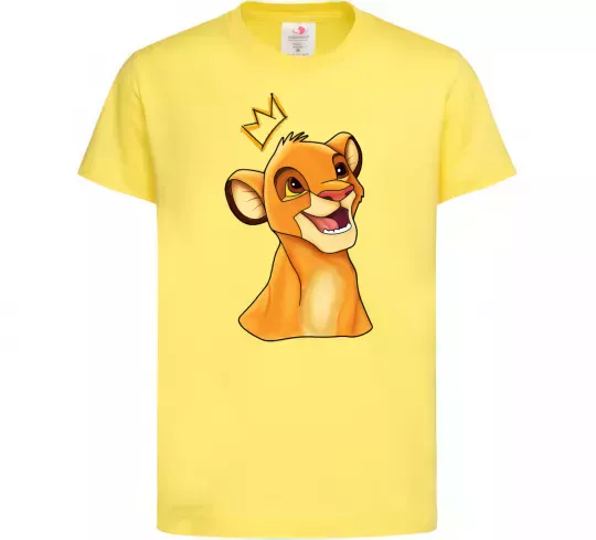 Дитяча футболка Сімба Лимонний фото