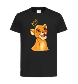 Детская футболка Hakuna matata logo Черный фото