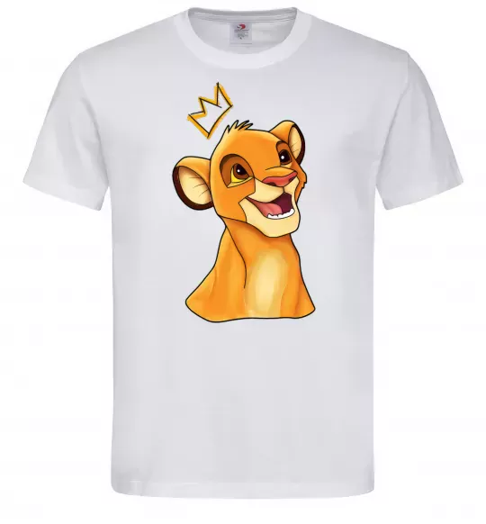 Чоловіча футболка Сімба Білий фото