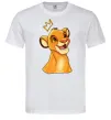 Чоловіча футболка Сімба Білий фото