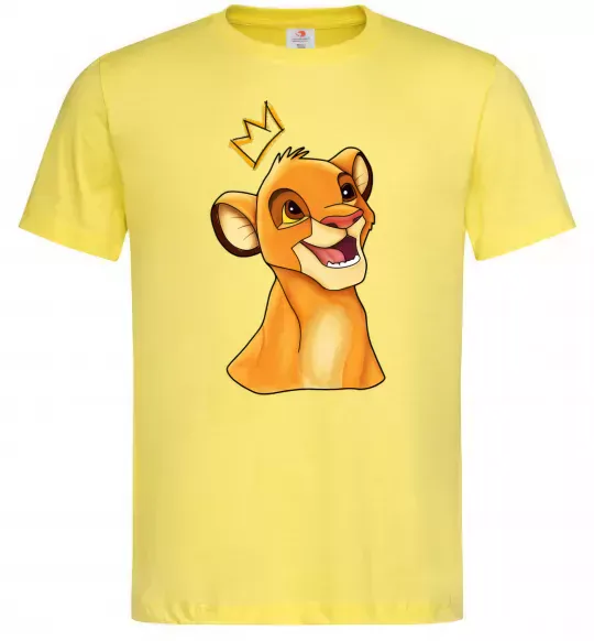 Чоловіча футболка Сімба Лимонний фото