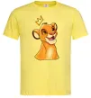 Чоловіча футболка Сімба Лимонний фото