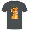 Чоловіча футболка Сімба Графіт фото