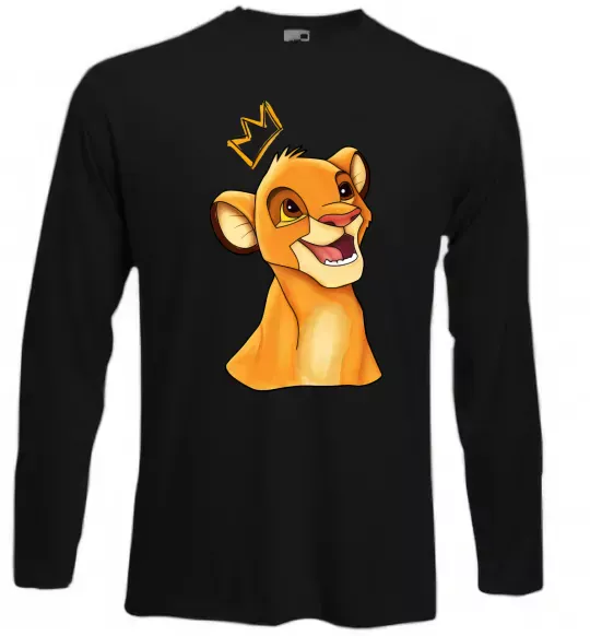 Лонгслів Сімба Чорний фото