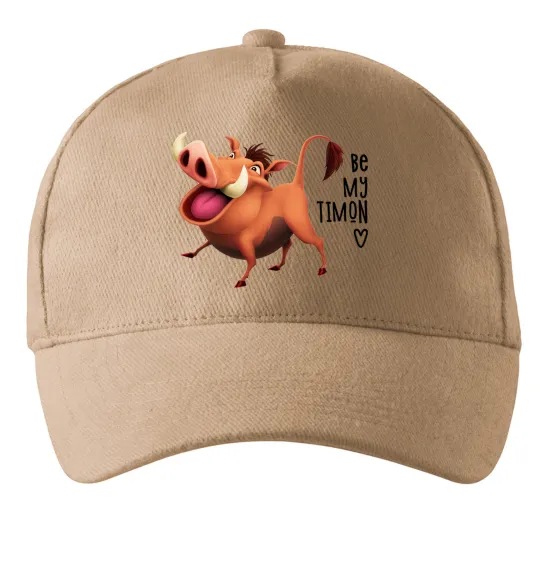 Кепка 3365 Пумбаа Be my Timon Песочный фото