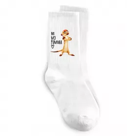 Носки Тімон Be mine Pumbaa Белый фото