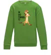 Детский Свитшот Тімон Be mine Pumbaa Лаймовый фото