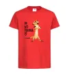 Детская футболка Тімон Be mine Pumbaa Красный фото