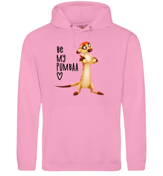 Жіноча толстовка (худі) Тімон Be mine Pumbaa Рожевий фото