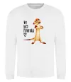 Свитшот Тімон Be mine Pumbaa Белый фото