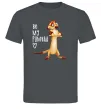 Чоловіча футболка Тімон Be mine Pumbaa Графіт Чоловіча футболка Тімон Be mine Pumbaa Графіт фото