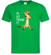 Чоловіча футболка Тімон Be mine Pumbaa Зелений Чоловіча футболка Тімон Be mine Pumbaa Зелений фото